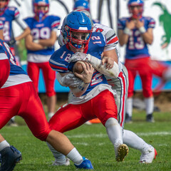 QB tackled High School Football Boys of Fall Sports