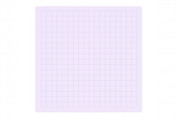 Grid paper sheet isolated, offering structured surface for sketching, note-taking, drafting technical designs, mathematical calculations