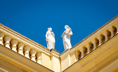 Rio de Janeiro, RJ, Brazil, 08/22/2025 - National Museum, in the Quinta da Boa Vista, residence of the Brazilian imperial family in the 19th century, in the São Cristóvão neighborhood
