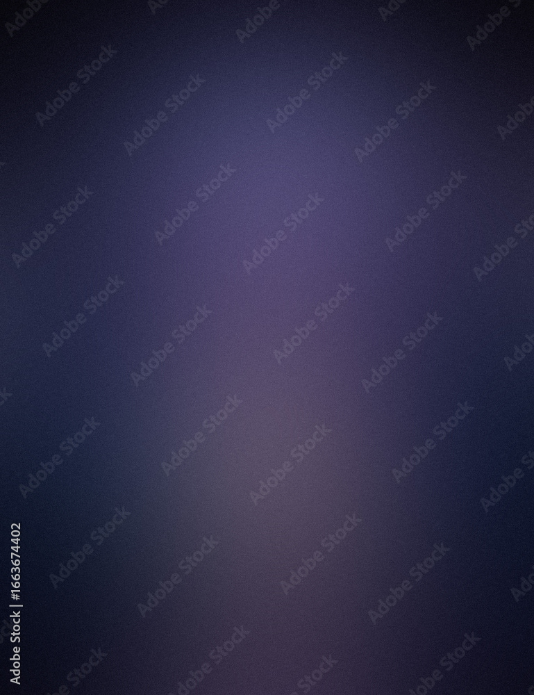 Poster abstract deep blue and purple gradient with subtle grain texture creating an atmospheric and serene 