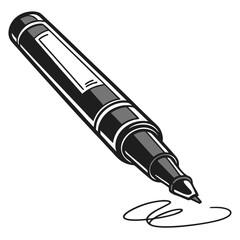 Fountain Pen Drawing Line