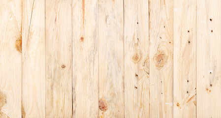 Fototapeta premium Natural wood paneling texture background