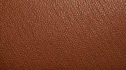 Fototapeta premium Closeup of Brown Embossed Leather Car Seat Upholstery