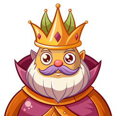 owl with a crown