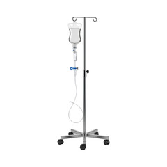 Patient IV Pole Transparent Background PNG