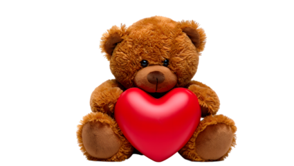 teddy bear with heart
