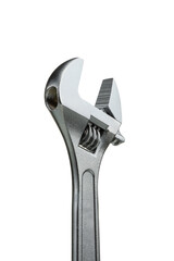 Obraz premium adjustable wrench on a white isolated background