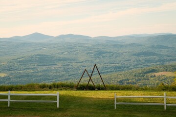 Obraz premium View from Burke Mountain, Burke, Vermont