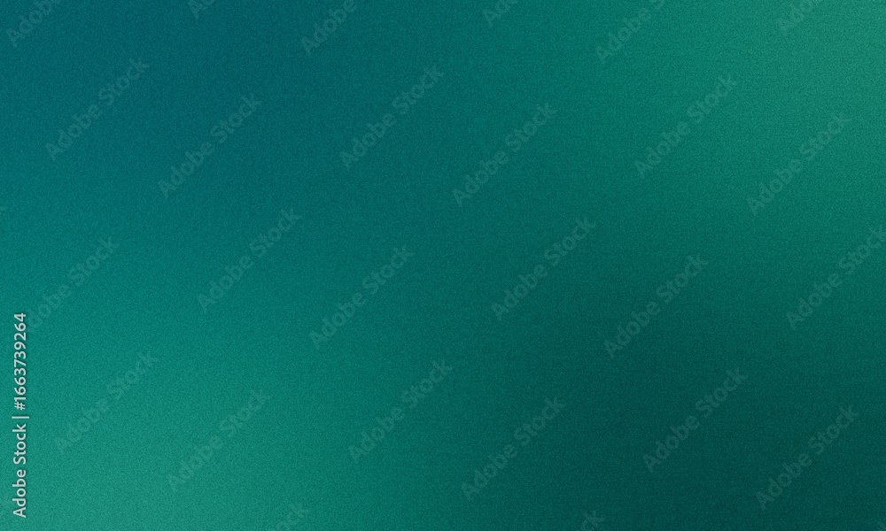 Poster deep teal and emerald gradient background with subtle texture