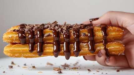 Decadent Chocolate Churros: A Tempting Treat