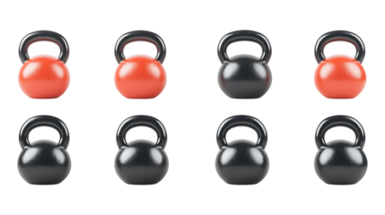 Kettlebells Fitness Equipment Strength Training Workout Gear