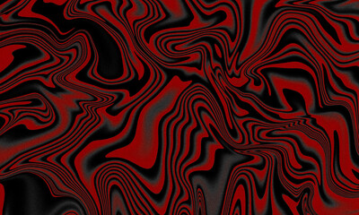 Abstract Red And Black Swirling Liquid Motion Background