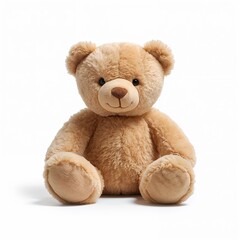 teddy bear on white background