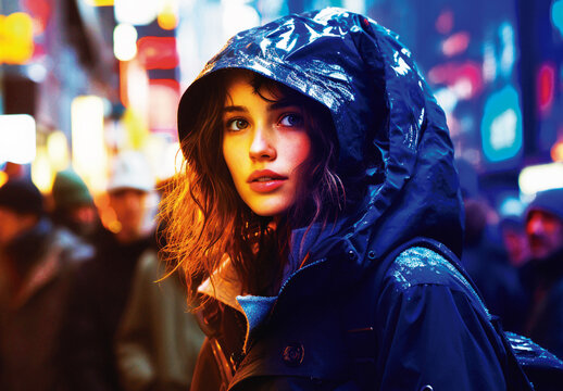 Colorful Neon Urban Photo Effect