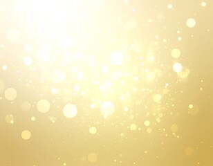 Golden, glowing particles