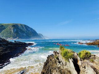 beach, sea and mountain