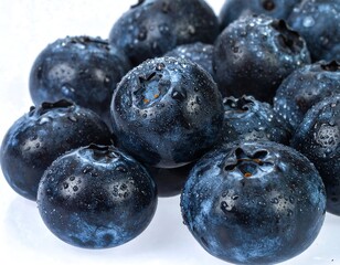 Close-up of fresh blueberries