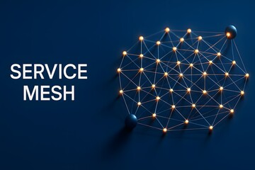 Complex Mesh Network with Interconnected Digital Nodes for Advanced Communication Systems