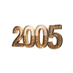 Sparkling Golden 2005 Year 2005 Celebration