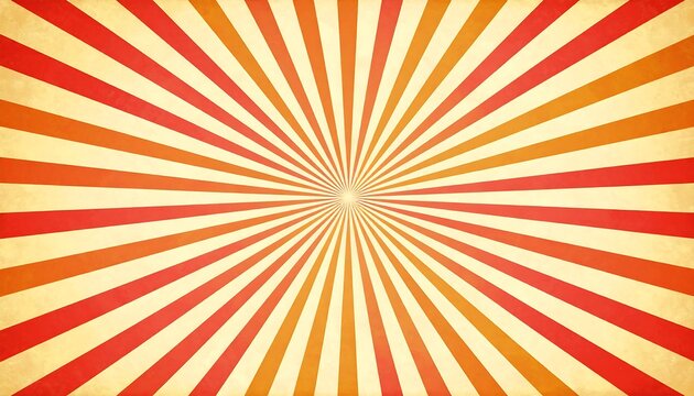 Vintage, radiating sunburst pattern with warm, textured tones. - Powered by Adobe