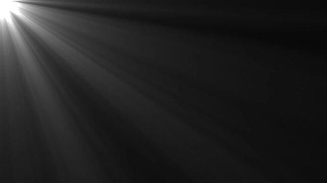 Animation white light rays Glitter, shiny, bright, flare footage Isolated white light rays animation. High-quality stock footage of sun rays light effects, for desi Optical Lens flare light background