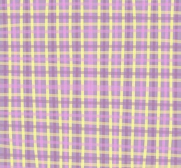 pink plaid fabric texture background