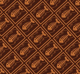 seamless pattern with geometric shapes