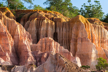 The Hell's Kitchen, Marafa Canyon. Malindi region, Kenya.