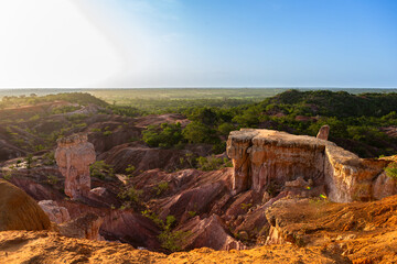 The Hell's Kitchen, Marafa Canyon. Malindi region, Kenya.