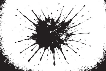 Realistic Paint Splash Background Texture