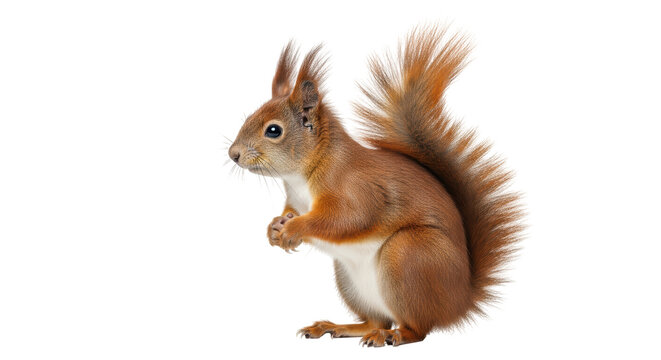 Fototapeta Isolated Squirrel