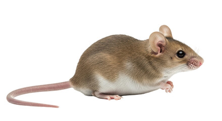 Isolated Brown Mouse