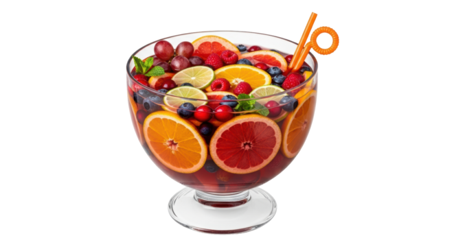 Isolated Punch Bowl