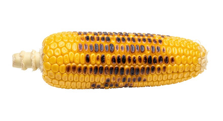 Isolated Grilled Corn