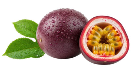 Isolated Passion Fruit