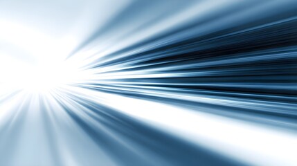 Abstract streaks of light accelerate towards a bright, luminous future.