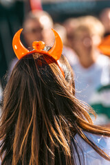 A Close up of a Costume for a Halloween or a Theme Party. Concept The joy of dressing up.