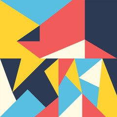 Obraz premium Minimalist Geometric Pattern in Modern Style