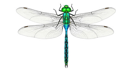Isolated Dragonfly