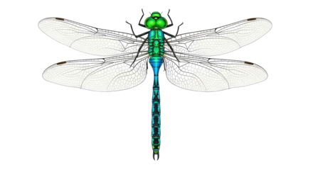 Isolated Dragonfly