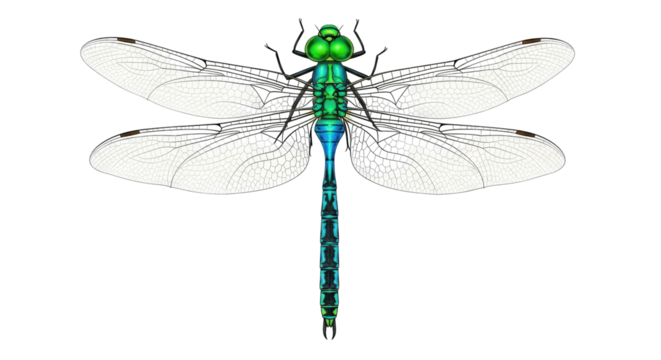 Isolated Dragonfly