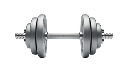 Isolated Metal Dumbbell