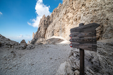Sassolungo- Langkofel- Saslonch. Dolomites, Italy
