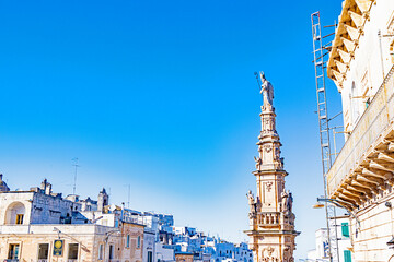 Ostuni in Apulia Puglia region of Itria Valley south Italy