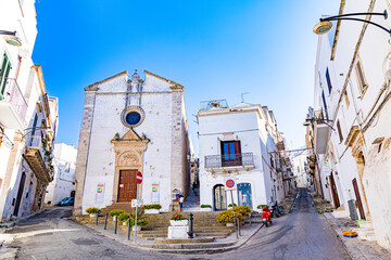 Ostuni in Apulia Puglia region of Itria Valley south Italy