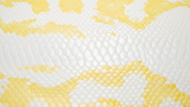 Snake skin texture yellow white