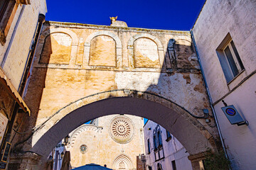 Ostuni in Apulia Puglia region of Itria Valley south Italy
