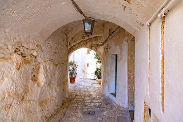 Ostuni in Apulia Puglia region of Itria Valley south Italy
