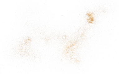 Sand flying, dust isolated on white background and texture, clipping path