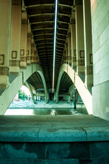 bridge over the river